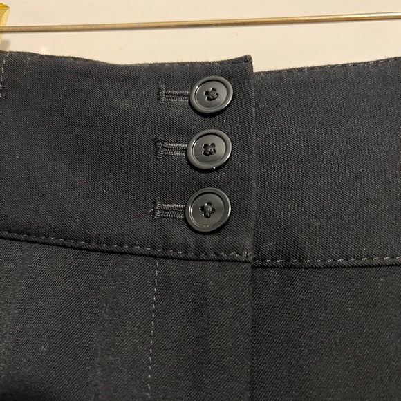 WHBM BLACK FLARE LEG LEGACY PANTS- SIZE OS - Picture 3 of 6